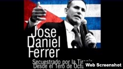 Imagen de la campaña por la liberación de José Daniel Ferrer. 