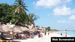 Playa de Varadero, Cuba.