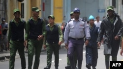 Entre las principales violaciones verificadas se encuentran las citaciones sin fundamento legal, interrogatorios, amenazas y detenciones arbitrarias. (Yamil Lage/AFP/Archivo)