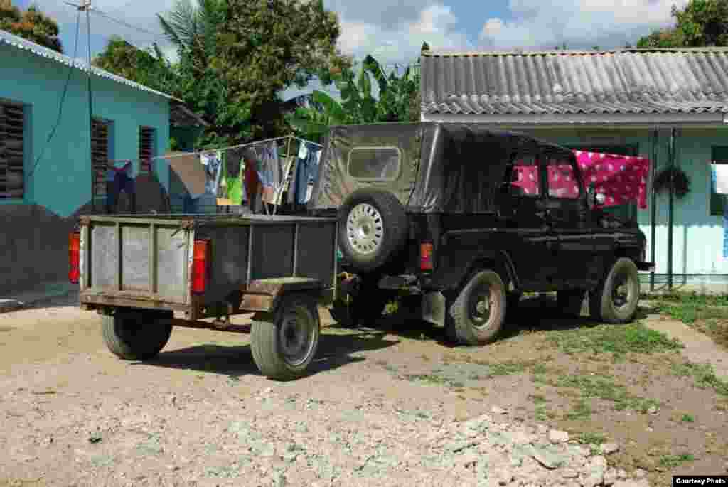 UAZ rusos en Cuba.