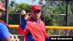 Roger Machado, mentor de la selección cubana.