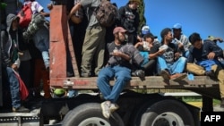 Caravana de migrantes. 