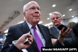 El senador Patrick Leahy..