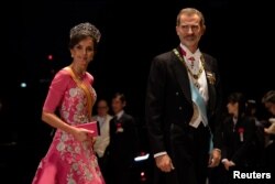 Felipe VI y Letizia en Tokio, Japón. Pierre Emmanuel Deletree/Pool via REUTERS