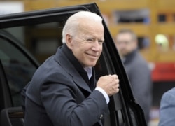 Joe Biden a raíz de anunciar su candidatura a la presidencia por el Partido Demócrata (Foto: Archivo).