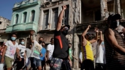 Protestas del 11 de julio en La Habana, Cuba. (REUTERS/Alexandre Meneghini/File Photo)