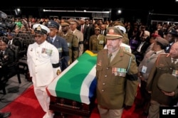 El funeral de Nelson Mandela