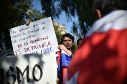 Protestas en Ciudad de México, 15 de noviembre de 2021, en las cuales participó Erika Guevara-Rosas.