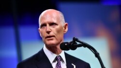 El senador republicano por Florida Rick Scott.