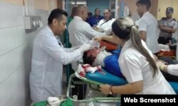 Lesionados del accidente en Sancti Spíritus son atendidos en hospitales cercanos.