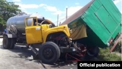 Accidente de dos camiones deja 32 heridos en el oeste de Cuba.