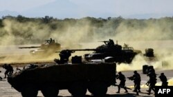 Ejercicios militares en Taiwán el 19 de enero de 2021