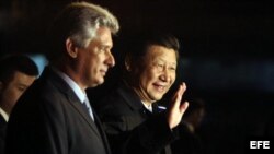 Xi Jinping llega a La Habana. 