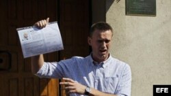 El líder opositor ruso, Alexei Navalny