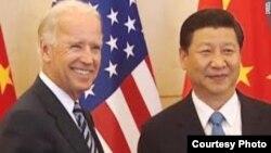 El presidente Joe Biden y el presidente Xi Jinping.