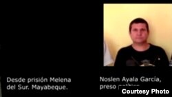 Noslén Ayala García, preso político de UNPACU, sancionado a 8 meses de prisión mientras espera un juicio desde hace 11 meses.