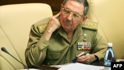 Raúl Castro en la Asamblea Nacional en diciembre de 2007.