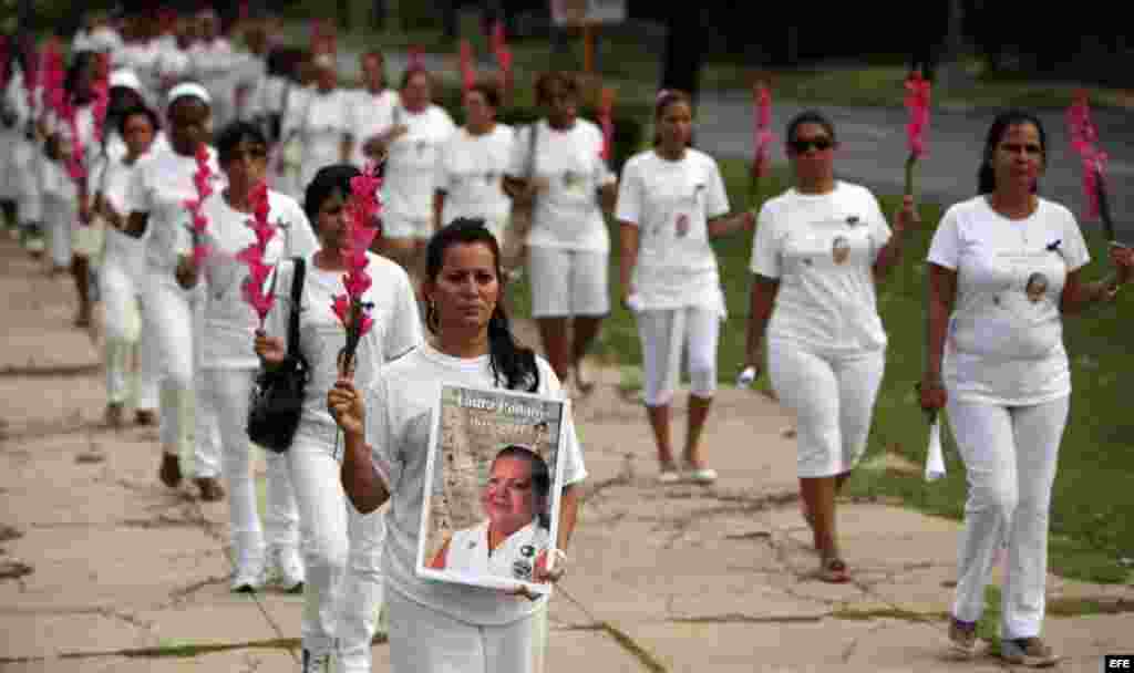 Primer aniversario del fallecimiento de Laura Pollán 