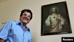 Oswaldo Payá Sardiñas (1952-2012), líder del Movimiento Cristiano Liberación (MCL) en una foto de archivo, La Habana, 2010. REUTERS | Claudia Daut.