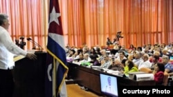 Miguel Díaz-Canel clausuró el 9no Congreso de la UPEC. 