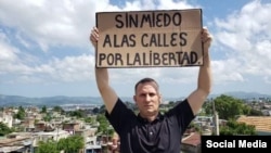 El líder de la UNPACU, José Daniel Ferrer, fue arrestado durante las protestas del 11J en Santiago de Cuba. Se desconoce su paradero o estado de salud. (Imagen de Facebook)