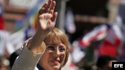 Michlle Bachelet, presidenta de Chile