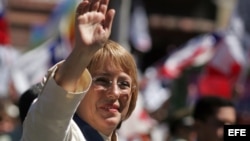 Michlle Bachelet, presidenta de Chile