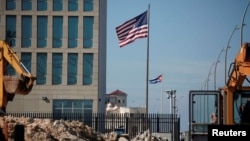 Vista de la Embajada de EEUU en La Habana. REUTERS/Alexandre Meneghini