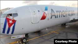 American Airlines, una de las aerolíneas que se disputa las rutas canceladas a La Habana por Spirit y Frontier. 