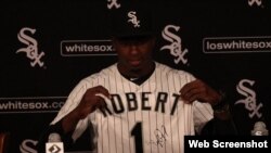 Luis Robert Moirán es un jugador de las Medias Blancas de Chicago.