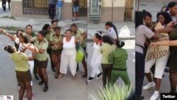 Dama de Blanco de 74 años detenida por la policía política