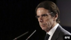 El expresidente del Gobierno José María Aznar