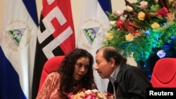 Daniel Ortega y Rosario Murillo.