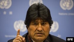 Evo Morales.