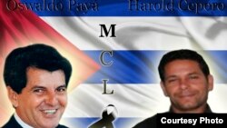 Oswaldo Payá y Harold Cepero